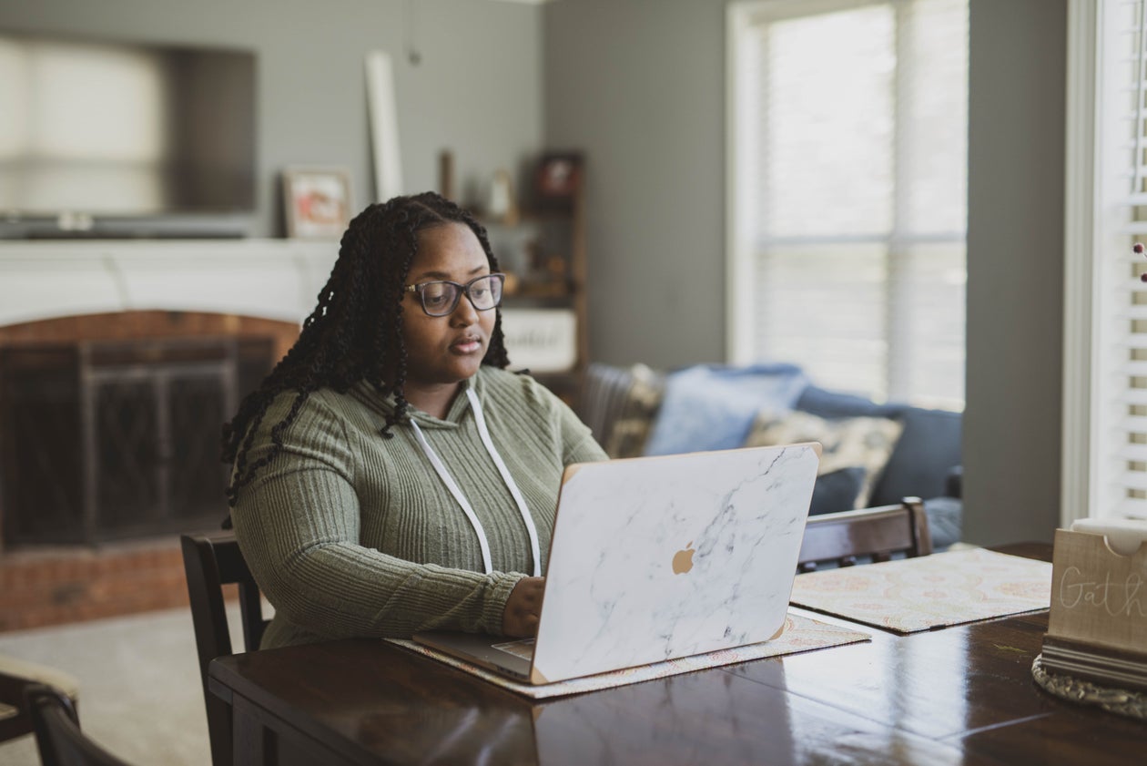 Modern Student Life with Laptop