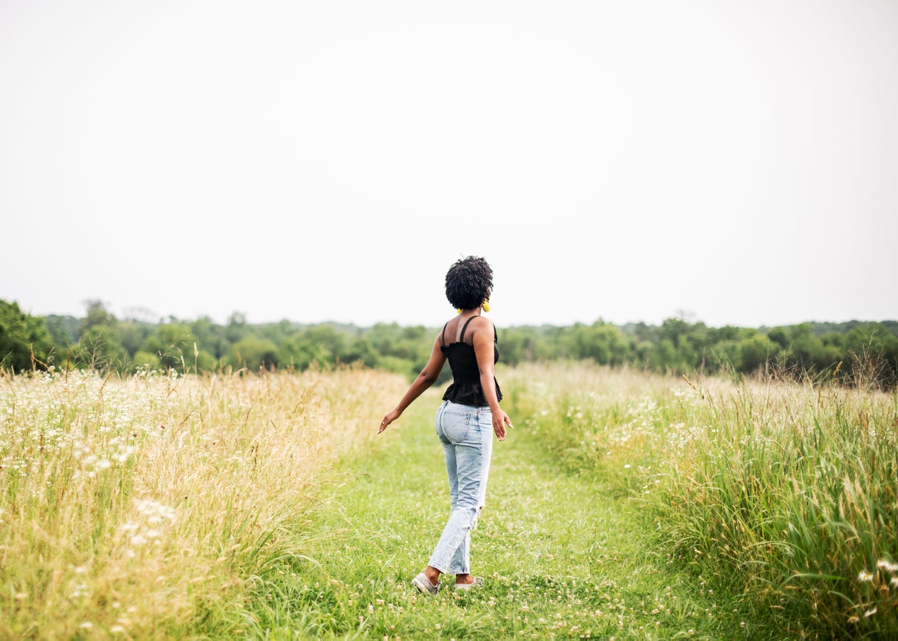 Woman in Field