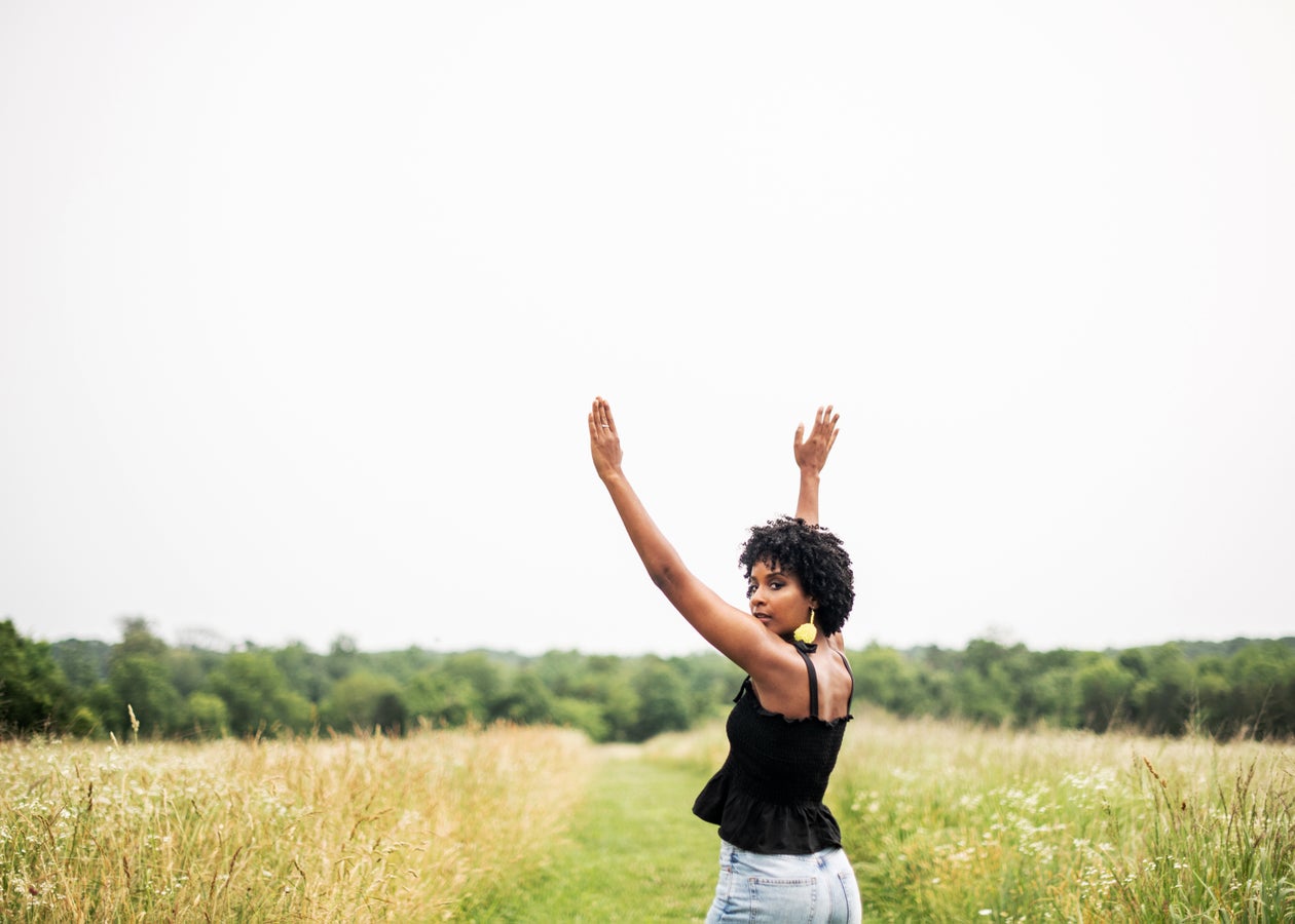 Woman in Field