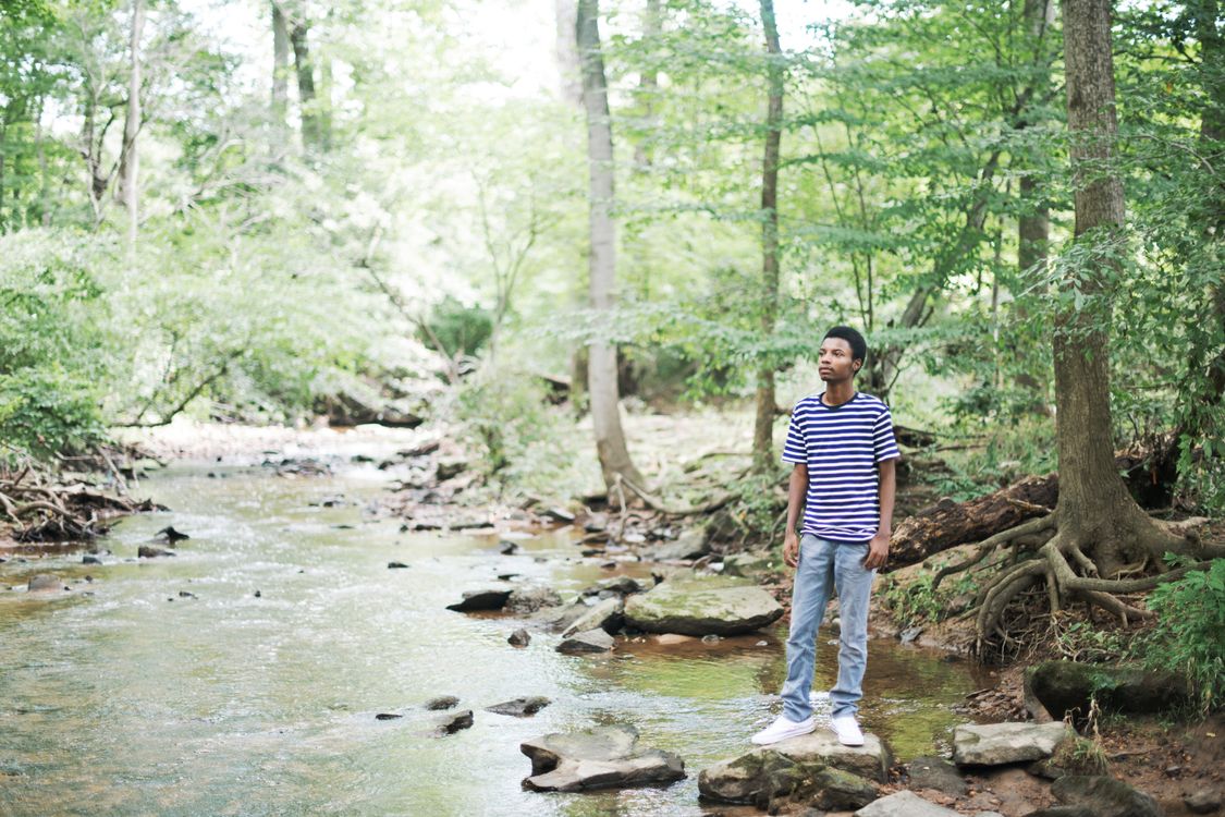 Young Man Outdoors