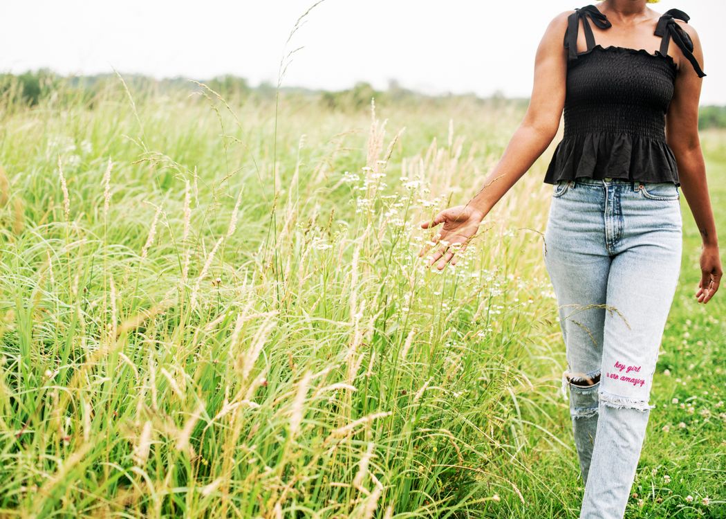 Woman in Field