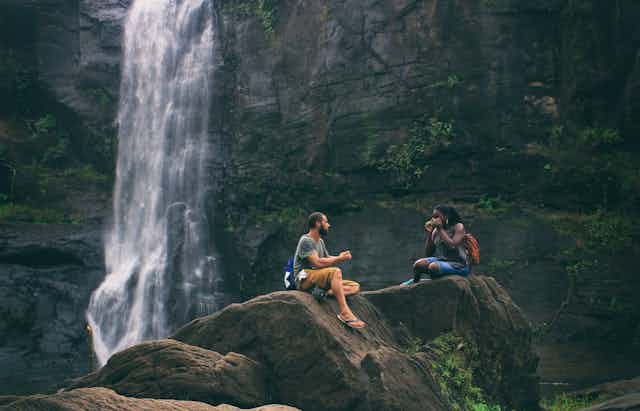 Couple on vacation