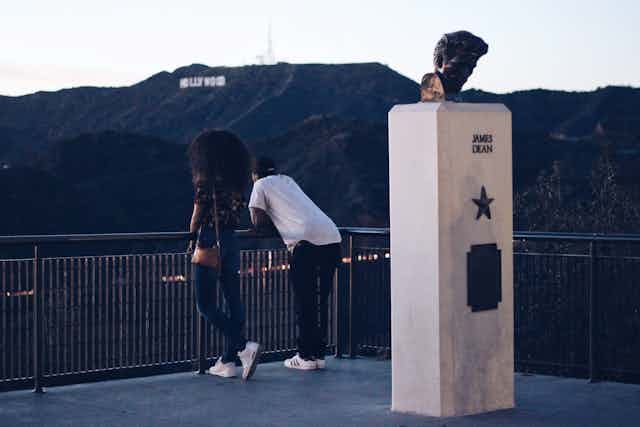 Couple on a date