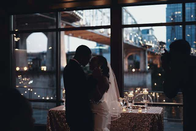 Couple dancing