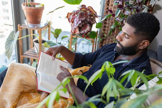 Man reading