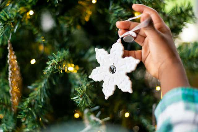 Decorating Christmas Tree