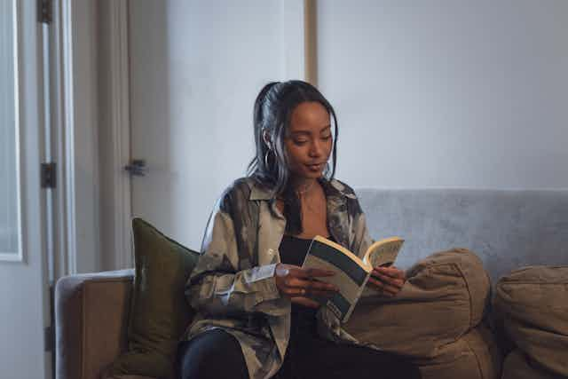 Woman reading