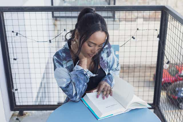 Woman reading