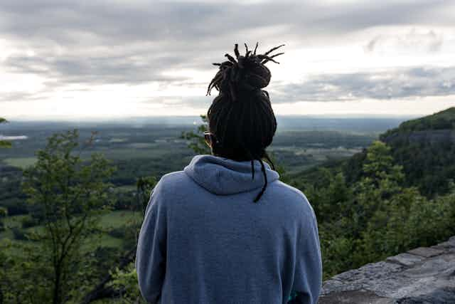 Woman in nature