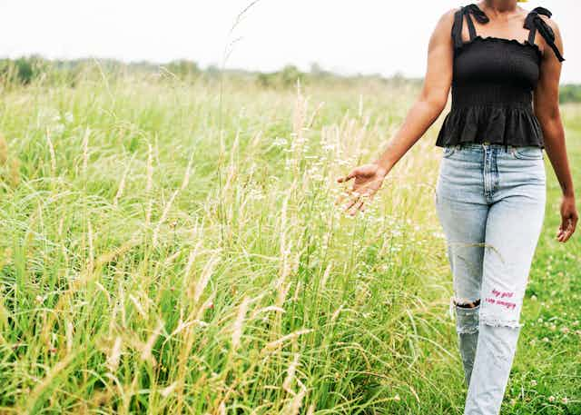 Woman in Field