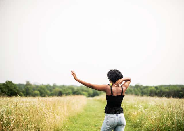 Woman in Field