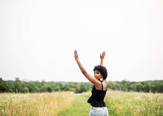 Woman in Field