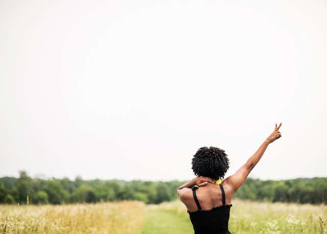 Woman in Field