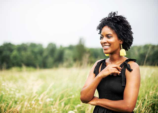 Woman in Field