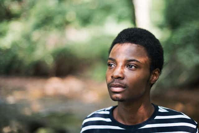 Young Man Outdoors